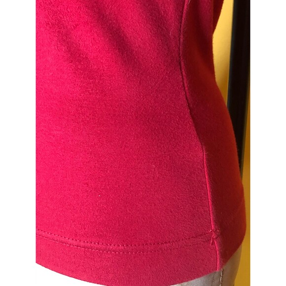 1990s MOSCHINO CHEAP and CHIC Red Noisemaker Tank Top Coin Trim. XS-S - Picture 8 of 10